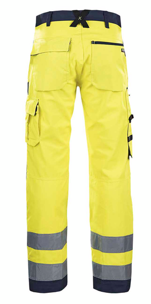 Housut Blåkläder 156618113389 huomiokeltainen/tummansininen