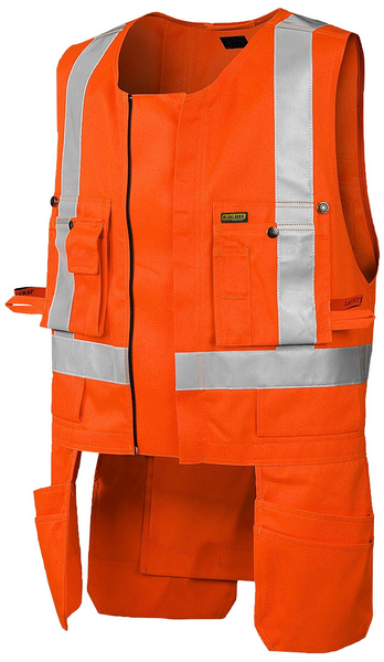 Riipputaskuliivi Blåkläder Hi-Vis 302718045300 oranssi