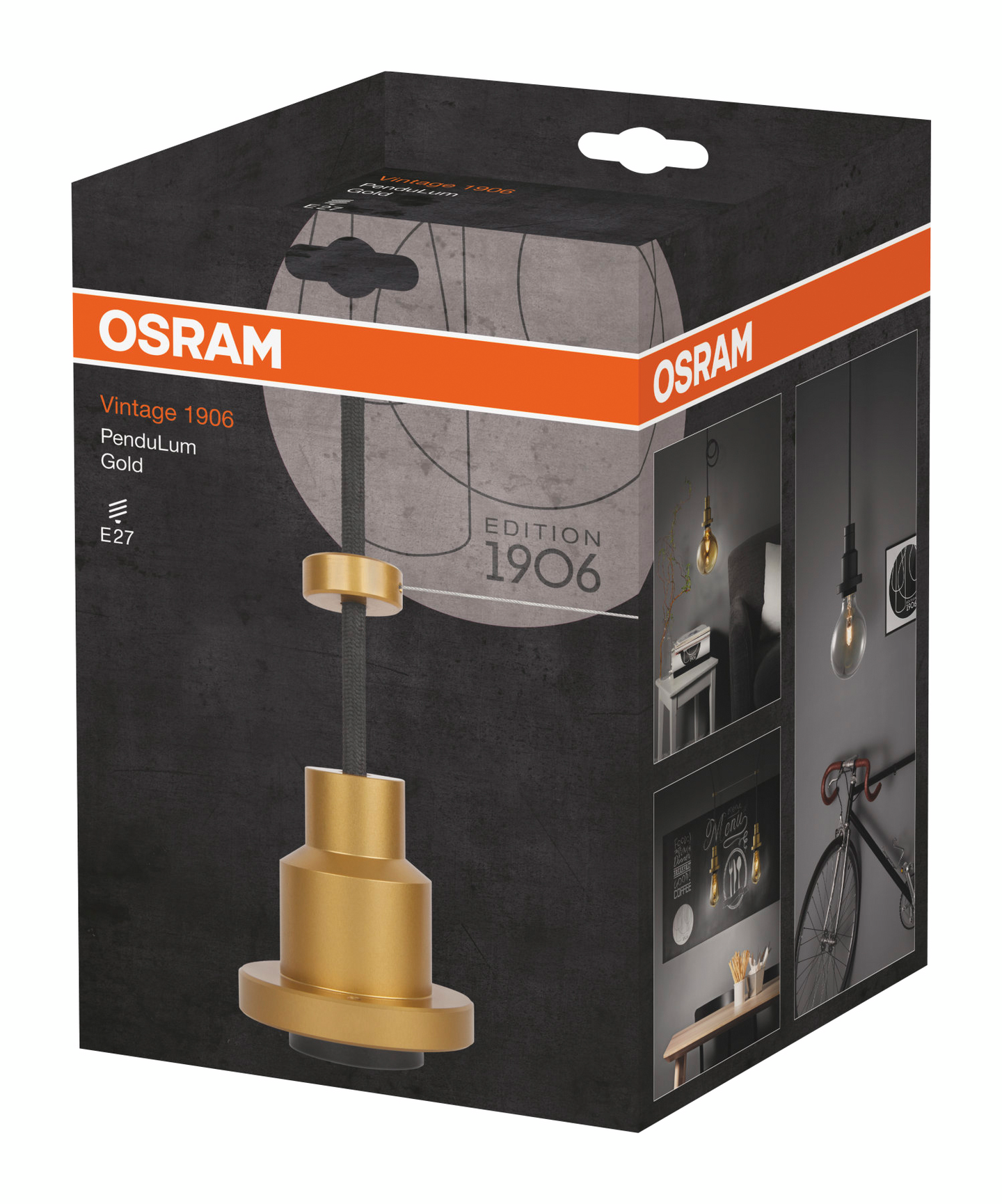 Valaisin Osram Vintage Pendulum Gold