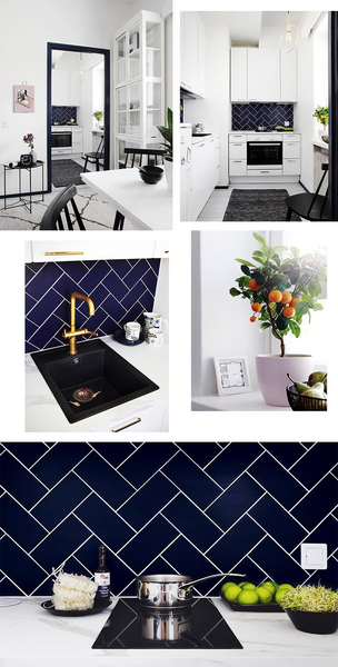 Seinälaatta Cello Primus 630.1 10x20 koboltinsininen matta 1m²