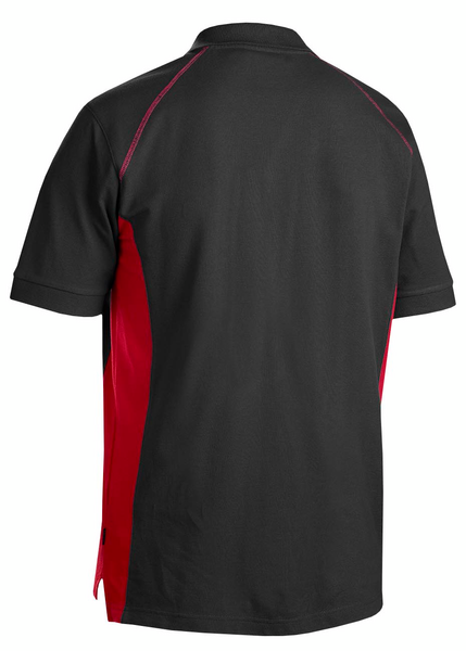 Pikeepaita Blåkläder 332410509956 musta/punainen