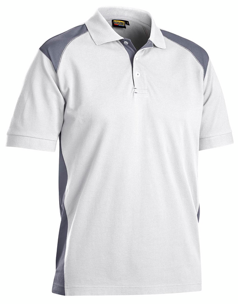 Pikeepaita Blåkläder 332410501094 valkoinen/harmaa