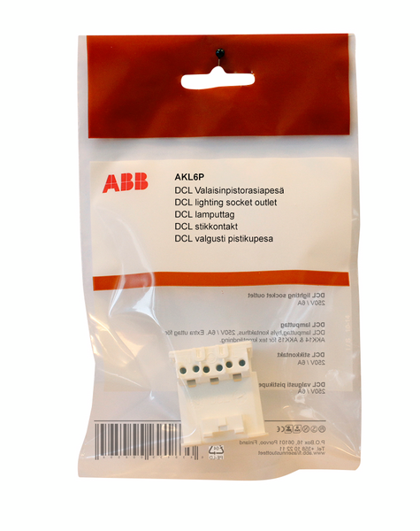 DCl-valaisinpistorasiapesä ABB AKL6P