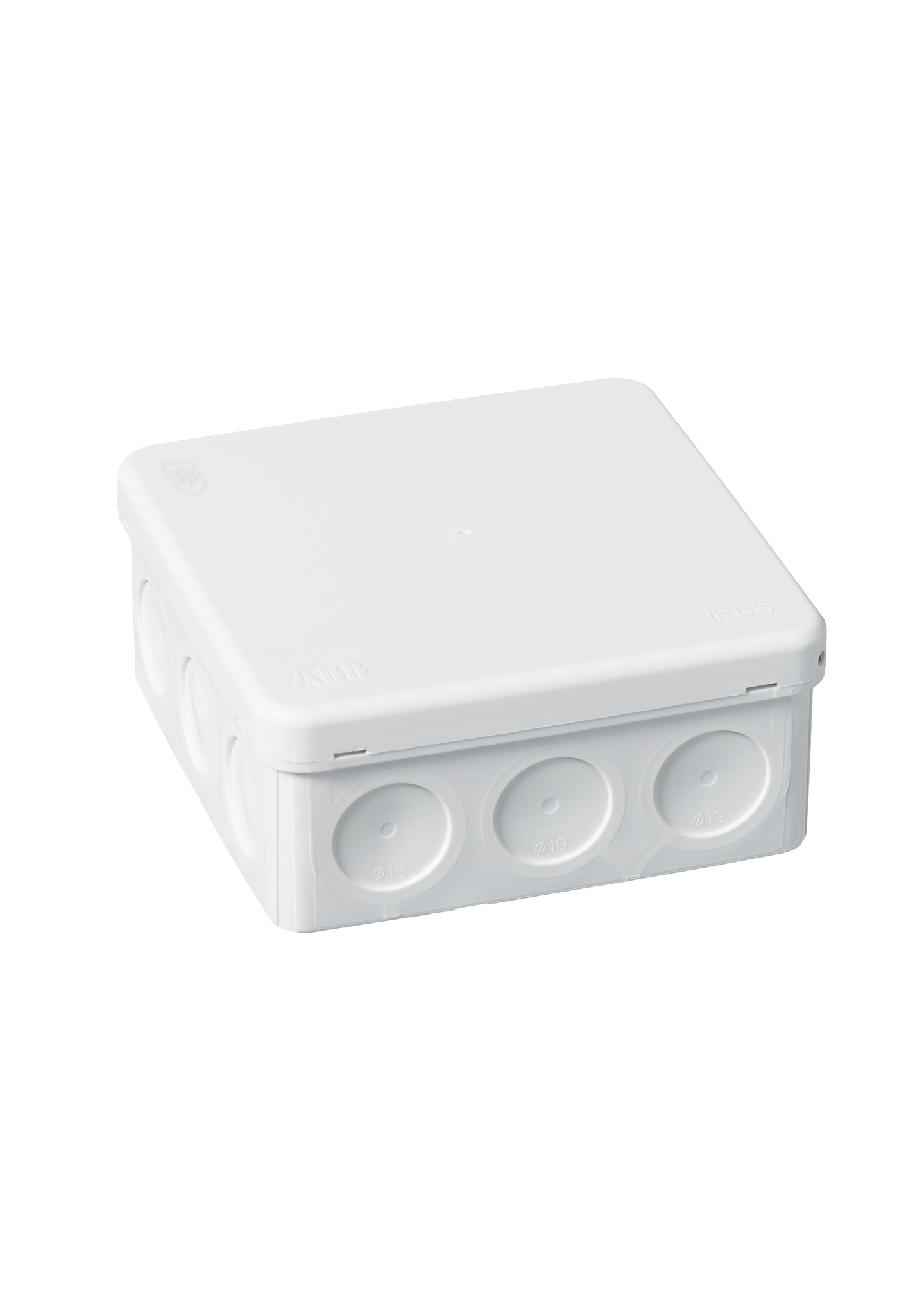 Pintajakorasia ABB AP10PP 104x104 IP55 valkoinen