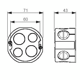 Levyseinäkojerasia ABB AUS15.2PP