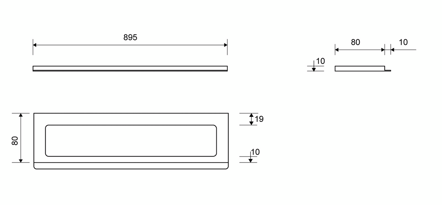 Kehys Unidrain ClassicLine 1500 10mm