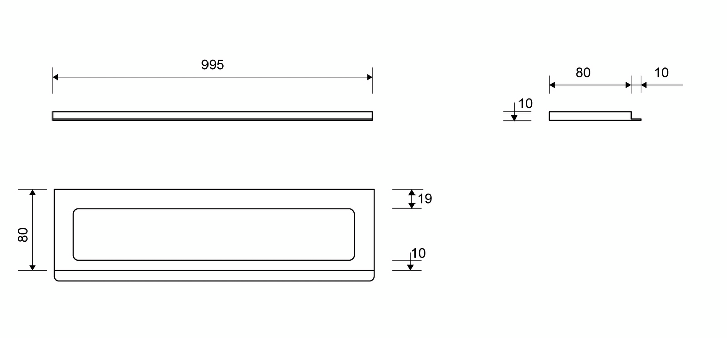 Kehys Unidrain ClassicLine 1500 10mm