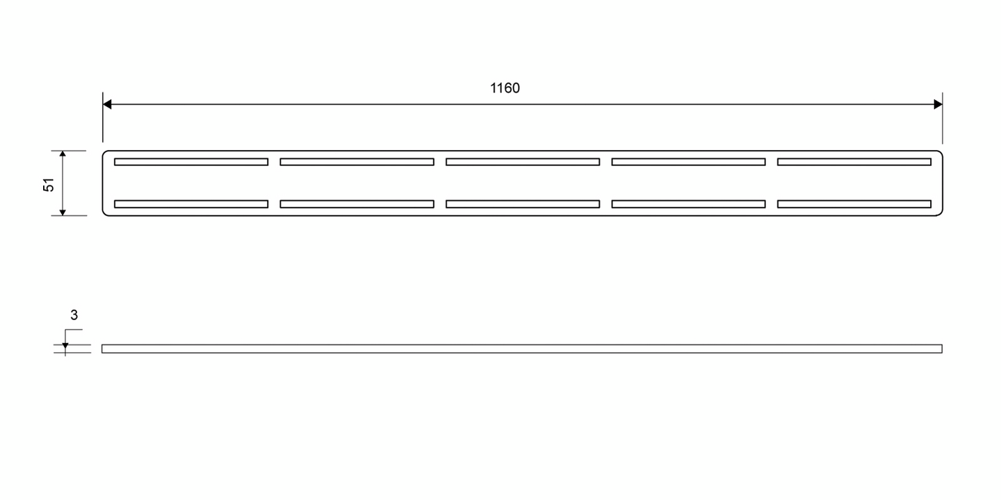 Ritilä Unidrain 1606 Anniversario