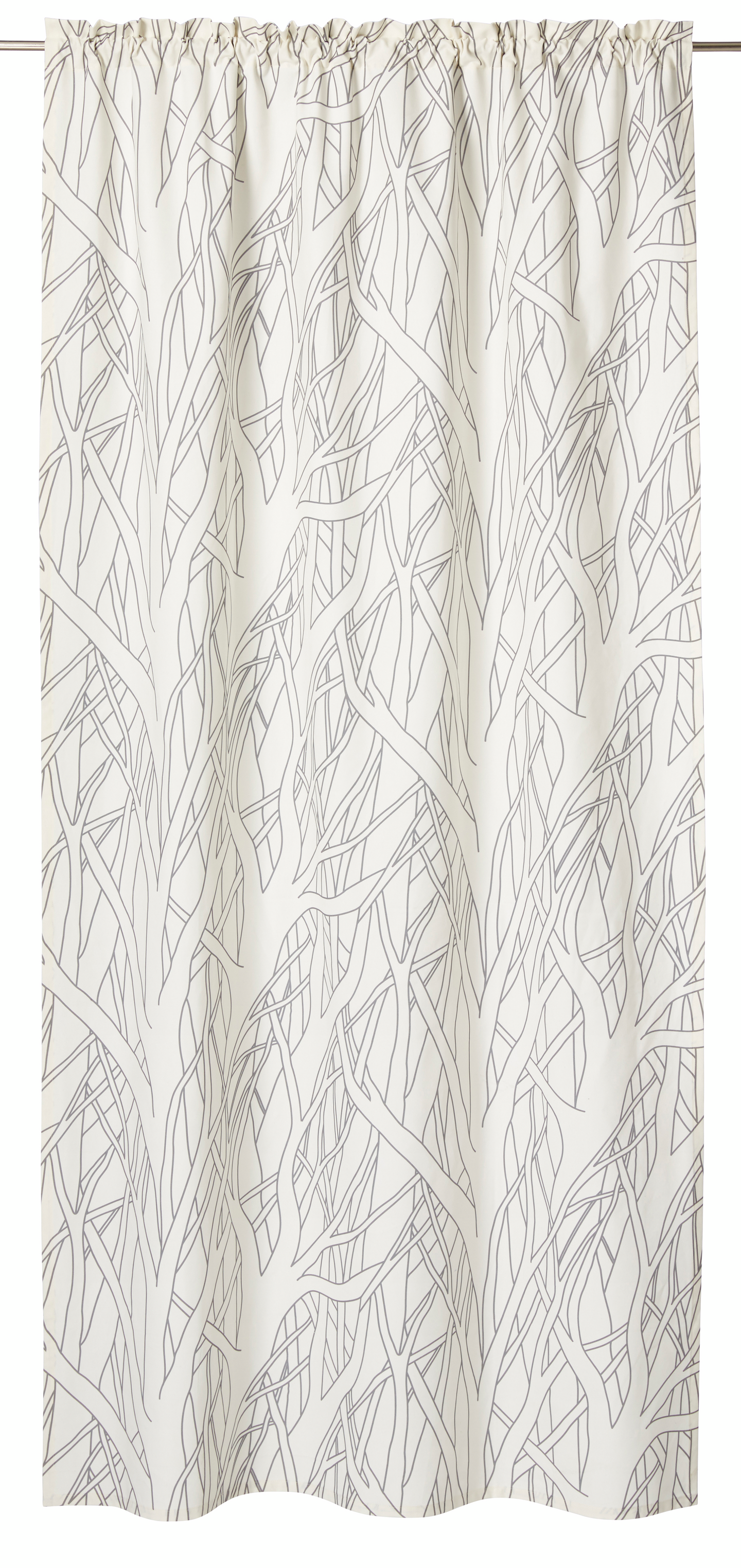 Valmisverho Cello Puu 140x240cm valkoinen