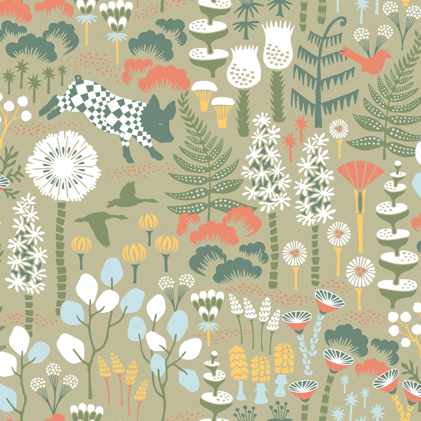 Tapetti Wonderland 1451 Boråstapeter kuitu 10,05m