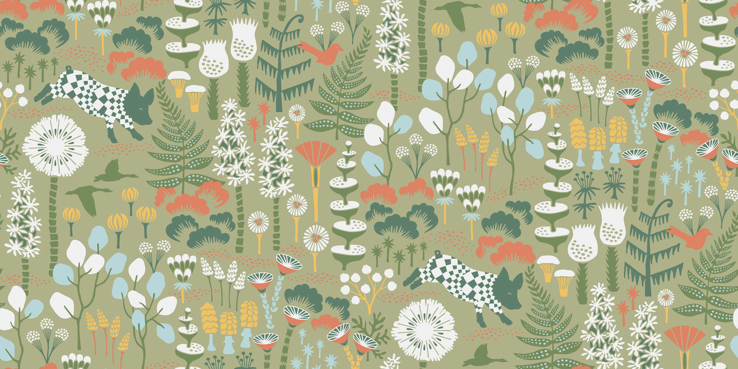 Tapetti Wonderland 1451 Boråstapeter kuitu 10,05m