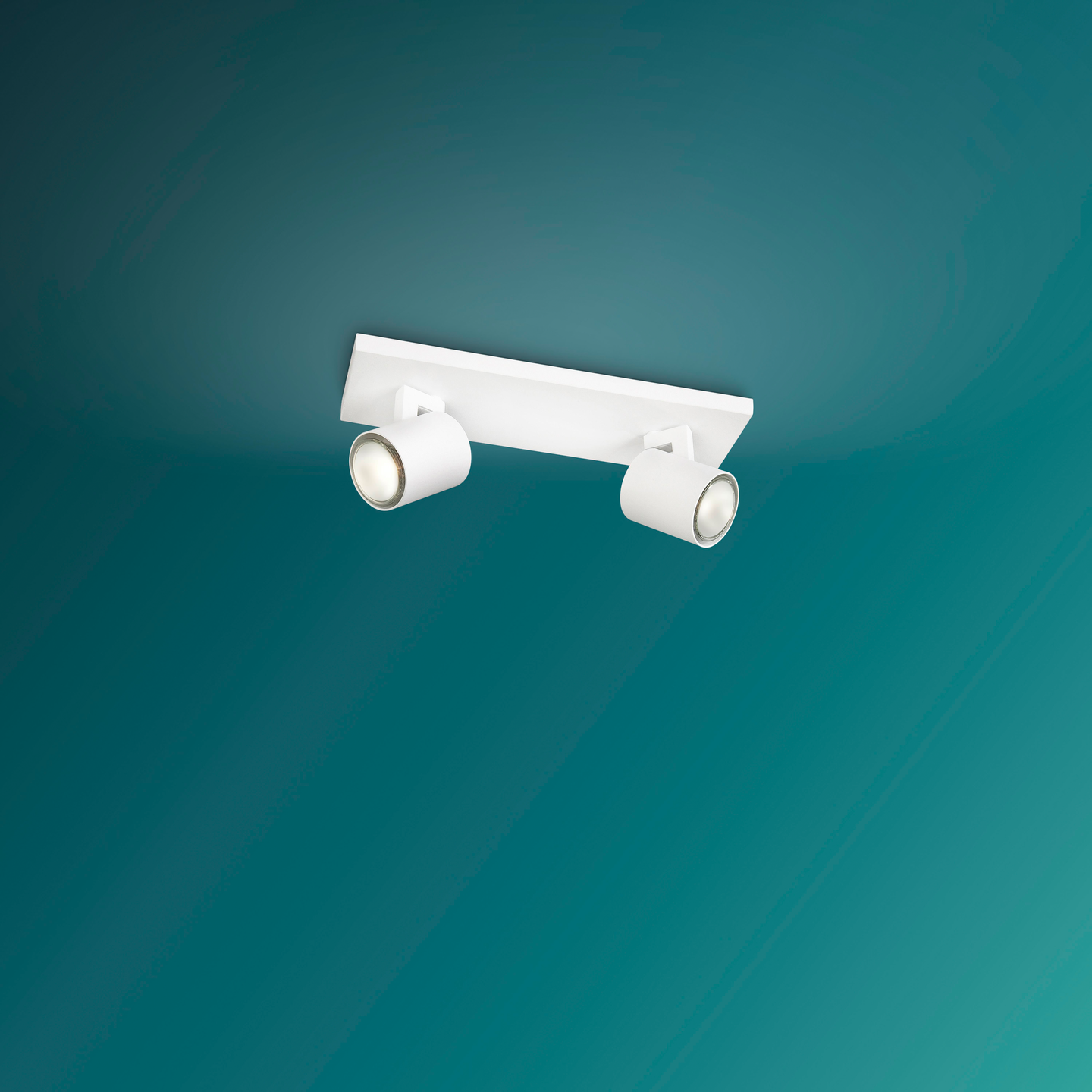 Spottivalaisin Philips Runner 2-osainen valkoinen