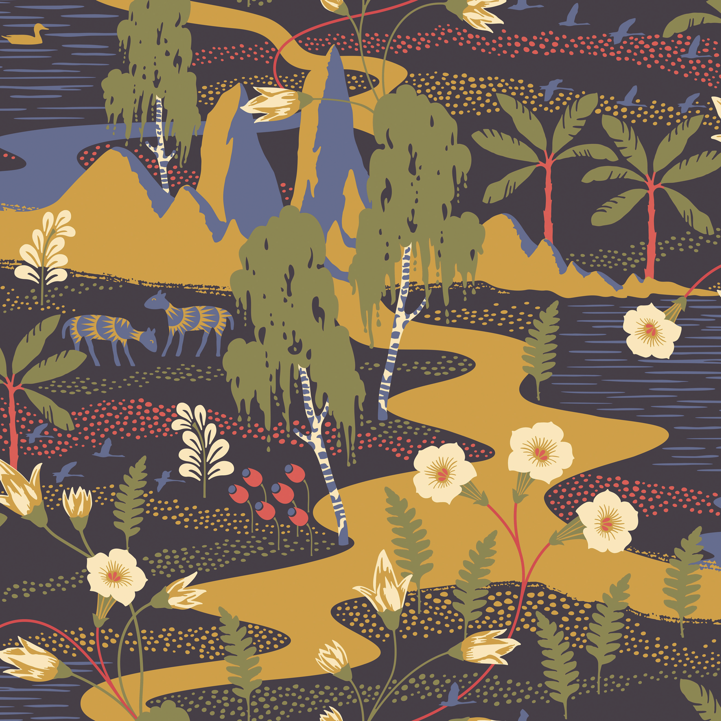 Tapetti Wonderland 1479 Boråstapeter kuitu 10,05m