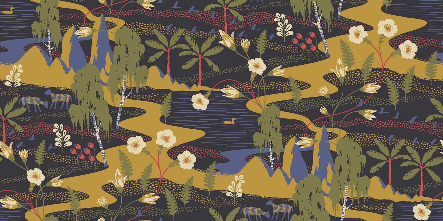 Tapetti Wonderland 1479 Boråstapeter kuitu 10,05m