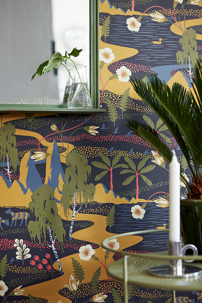 Tapetti Wonderland 1479 Boråstapeter kuitu 10,05m