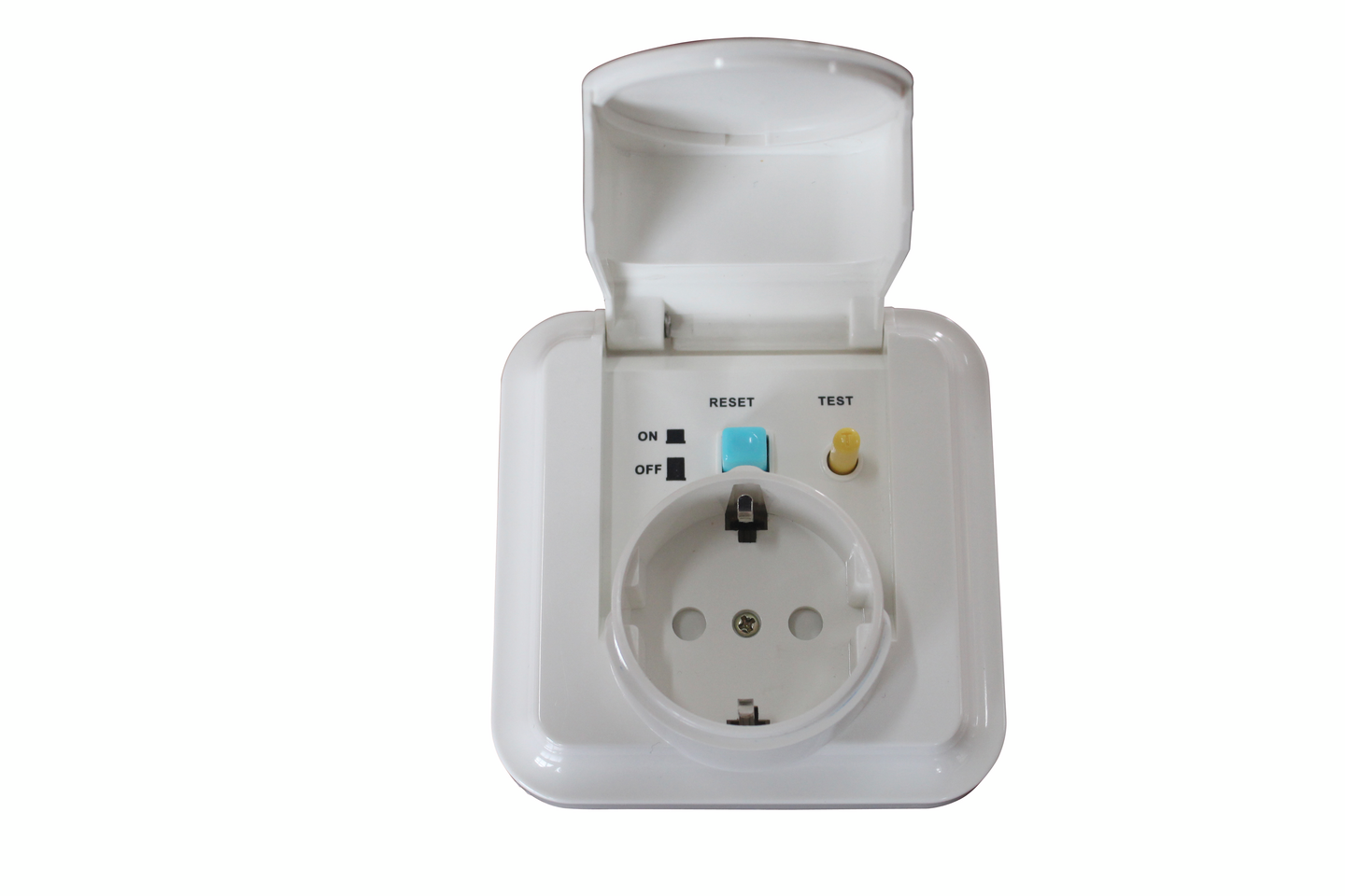 Uppopistorasia OPAL vikavirtasuojalla 30mA IP44