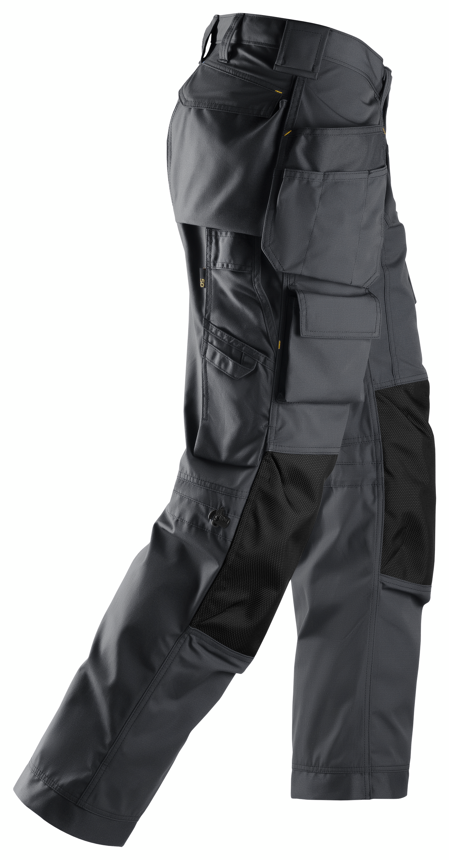 Housut Snickers 3223-5804 lattia-asentaja teräksenharmaa-musta