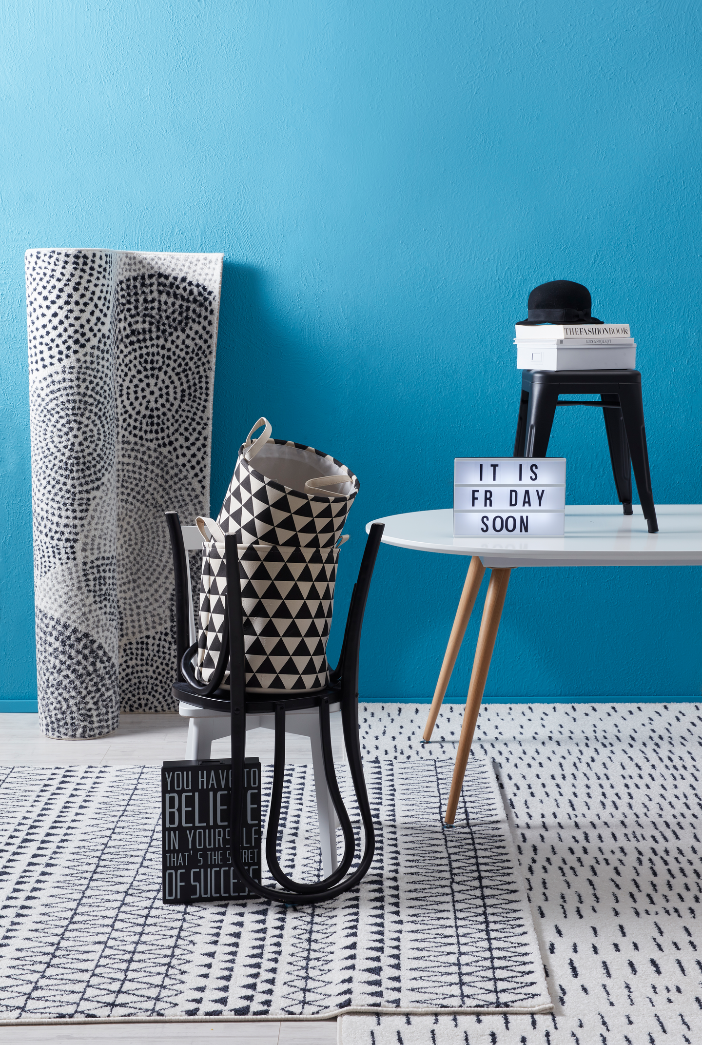 Kangaskori Cello 34x34cm musta M