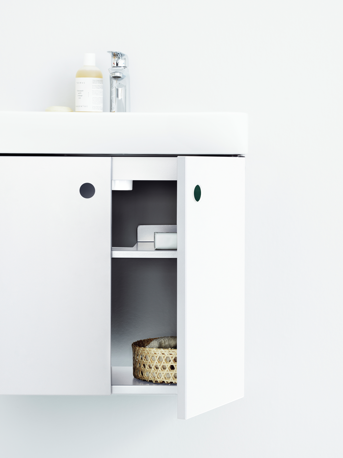 UNDERDEL SVEDBERGS INTRO 55 MATT VIT, INTHT 1HYLL 55X35X50CM