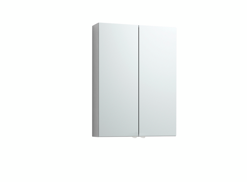 Peilikaappi Svedbergs Intro 50x15x70cm 295050 valkoinen metallia