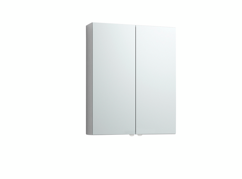 Peilikaappi Svedbergs Intro 55x15x70cm 295055 valkoinen metallia