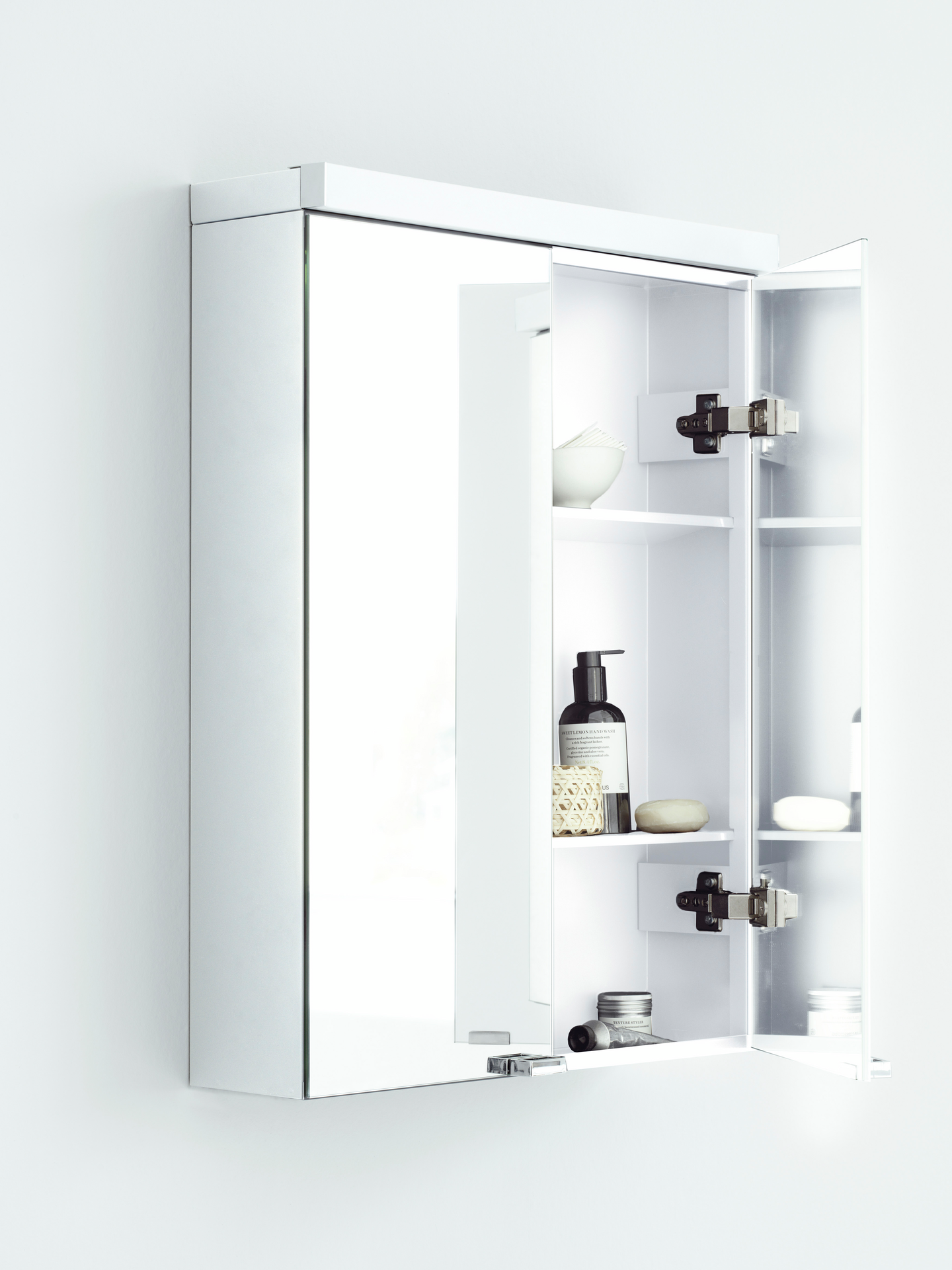 Peilikaappi Intro 55 valkoinen