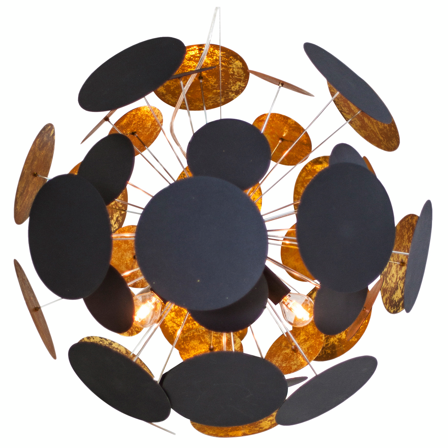 Riippuvalaisin By Rydéns Planet 50 metalli 50cm 4x30W musta