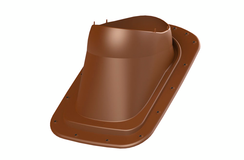 Läpivienti VILPE 2K Classic vino tiilenpunainen