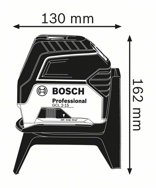 Linjalaser Bosch GCL 2-15