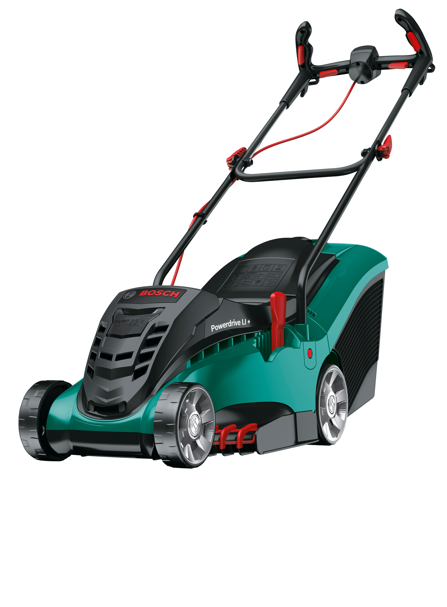 Akkuruohonleikkuri Bosch Rotak 370 Li-ion 2x2,0Ah