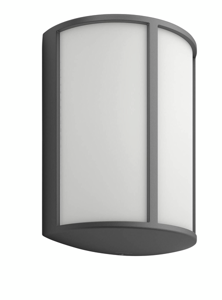 Seinävalaisin Philips Stock 1x6W 230 antrasiitti