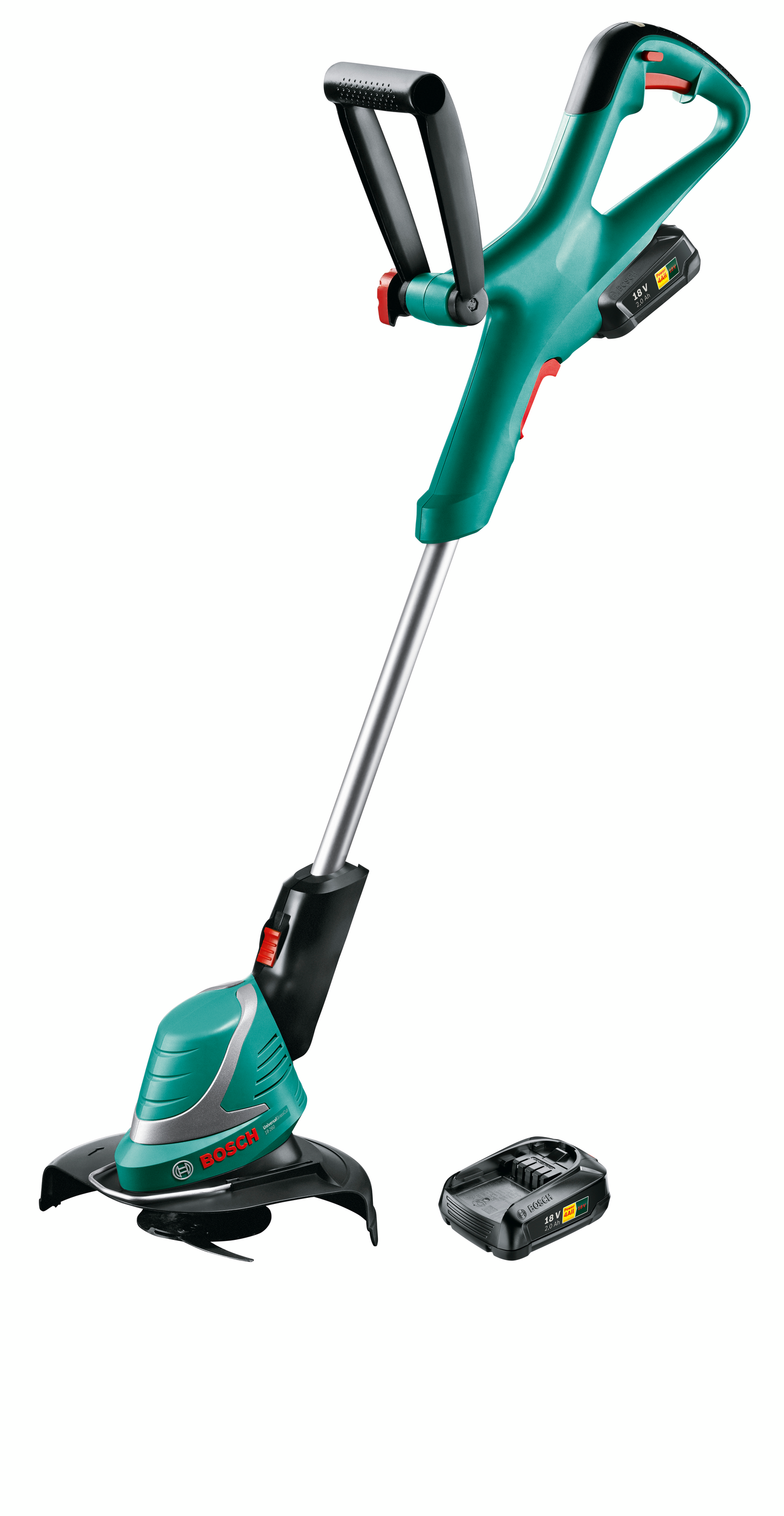Akkutrimmeri Bosch Universal Grasscut 18-260 2x2,0