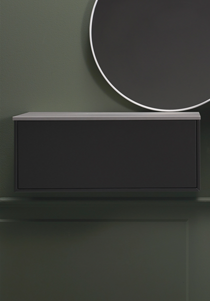 SIDOMODUL HAFA EDGE 600 ANTRACITGRÅ