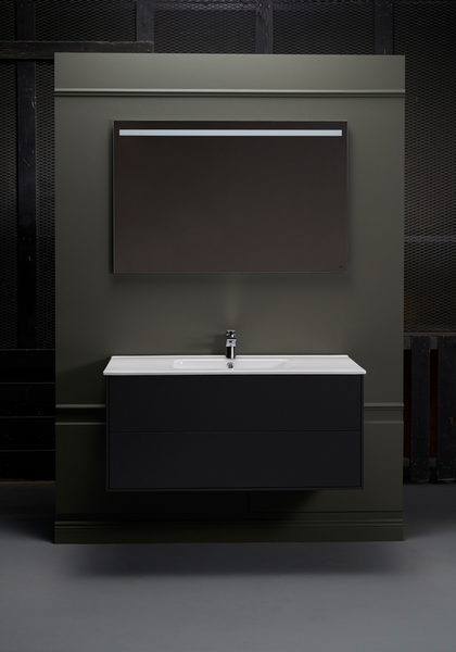 TVÄTTSTÄLLSSKÅP HAFA EDGE 1000, ANTRACITGRÅ