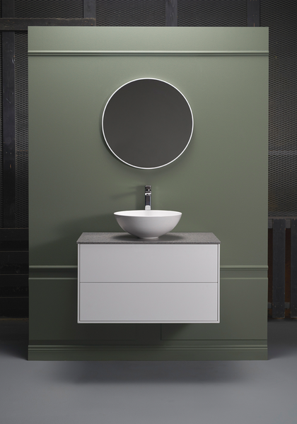 TVÄTTSTÄLLSSKÅP HAFA EDGE 800 VIT