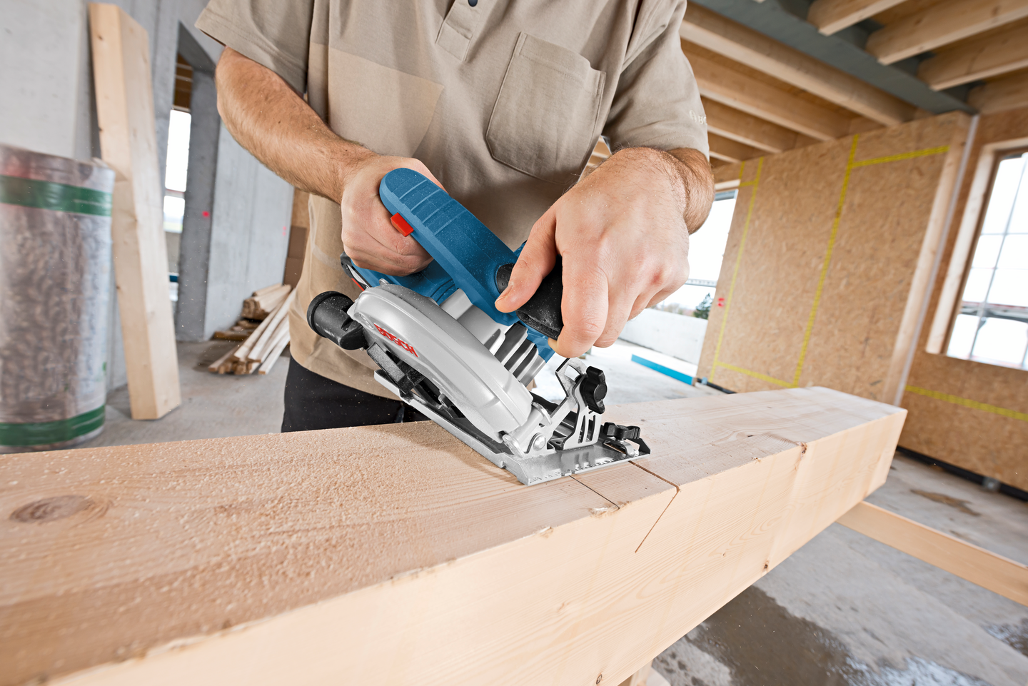 CIRKELSÅG BOSCH GKS 18V-57 SOLO