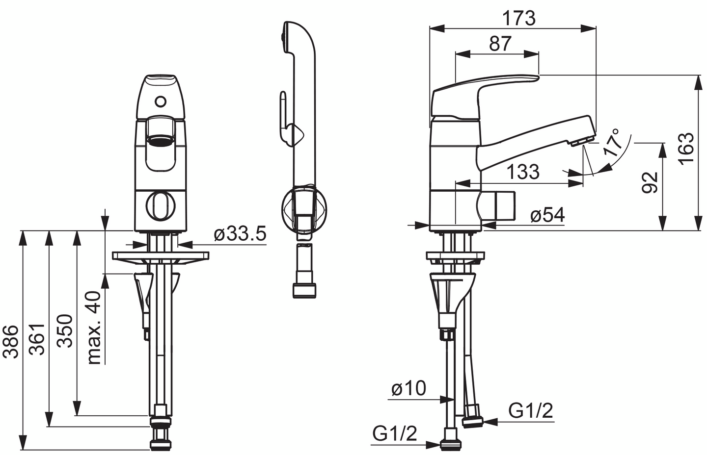 Pesuallashana Oras Safira 1014 bidetta