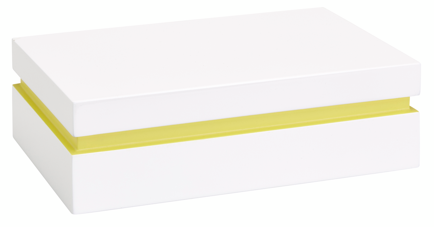 Laatikko Cello 21,5x14x7cm valkoinen