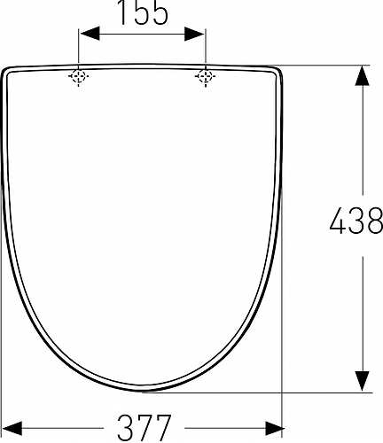 Wc-istuinkansi IDO Glow 9117001001