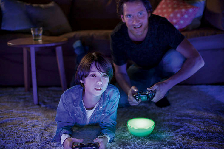 BORDSLAMPA PHILIPS HUE HUE GO VIT PHILIPS