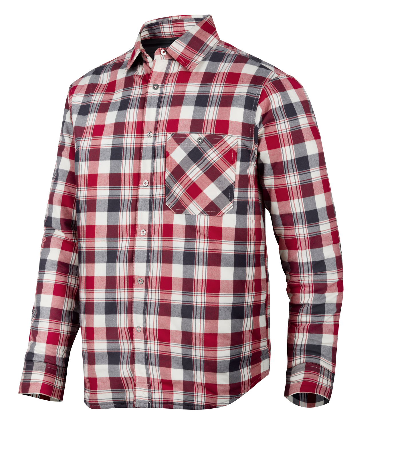 Paita Snickers 8501 teräksenharmaa-chilinpunainen