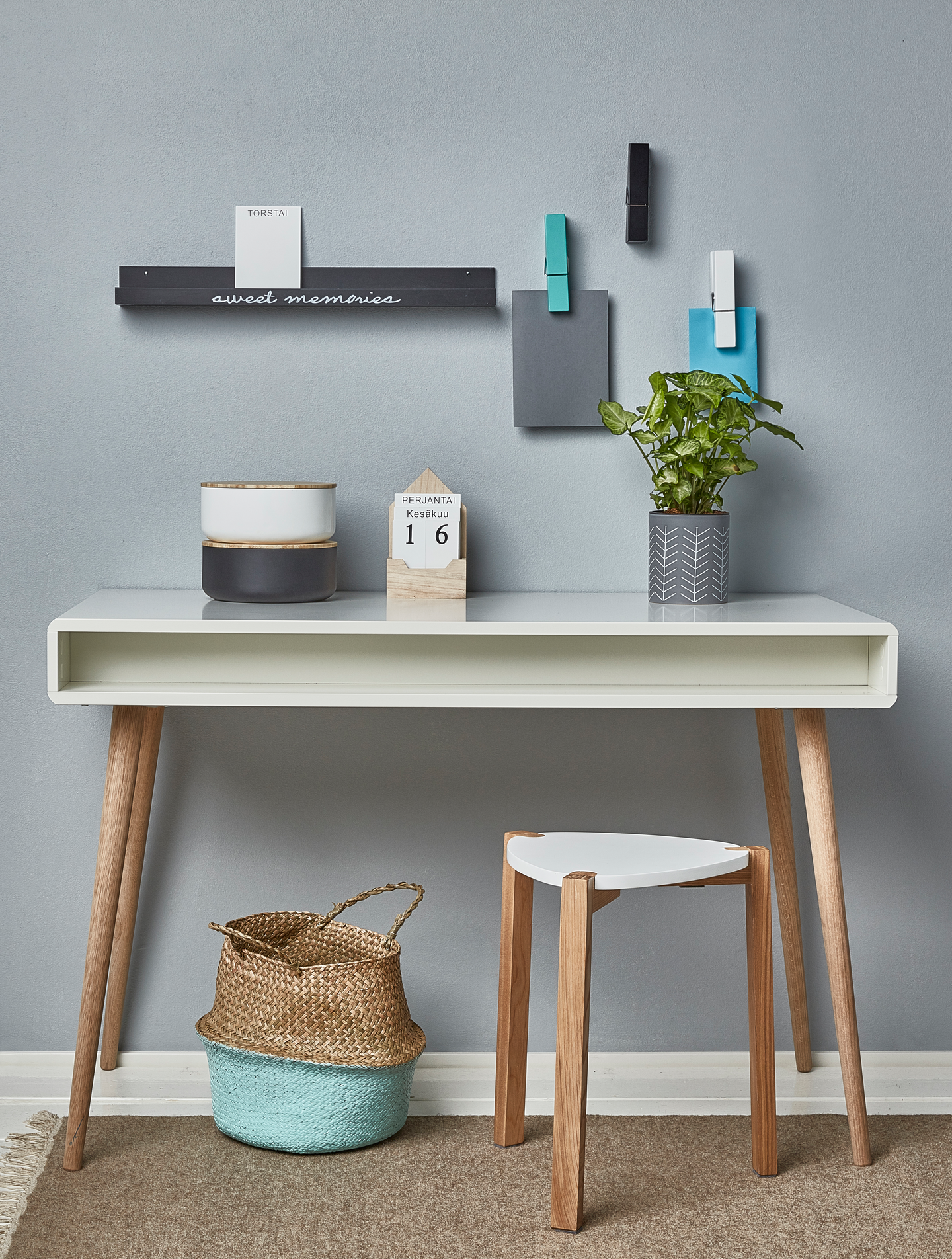 Kori Cello 34x26cm turkoosi alaosa