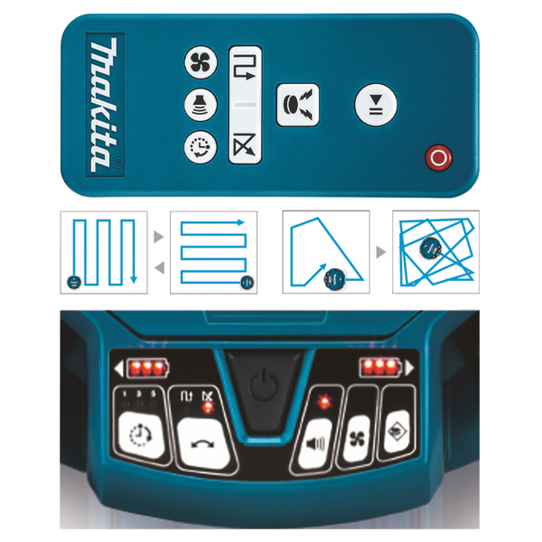 Robotti-imuri Makita DRC200Z 2x18V