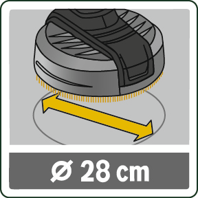 Terassipesuri Bosch AquaSurf 280