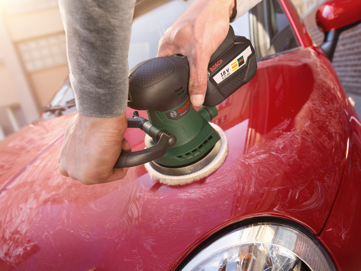 Epäkeskohiomakone Bosch Advanced Orbit 18 Solo