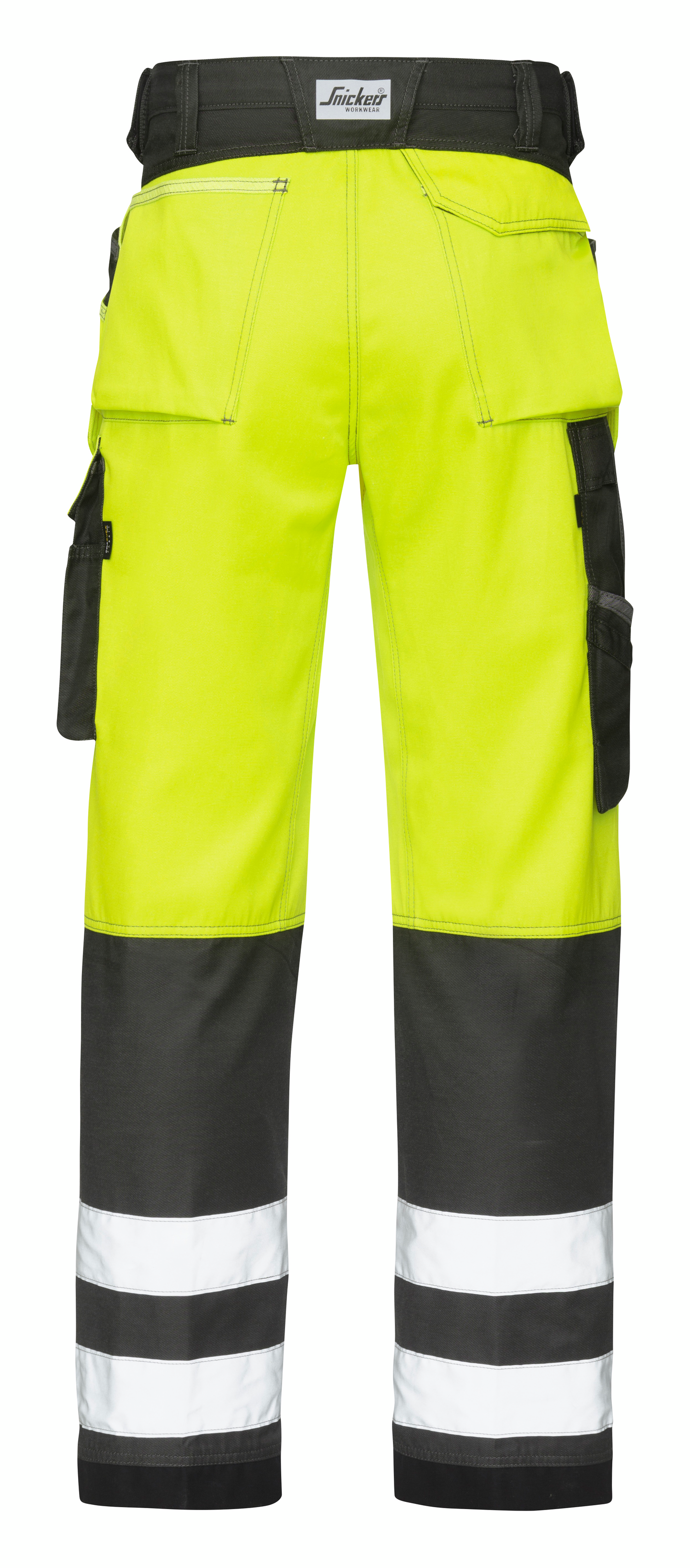 Työhousut Snickers 3233-6674 huomiokeltainen/musta