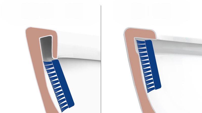 Wc-istuin Gustavsberg Nautic 1591HF 2-toiminen ilman kantta GB111591201205