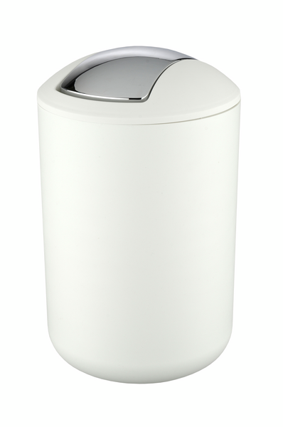 Roska-astia Wenko Brasil 6,5l muovia valkoinen 21207100