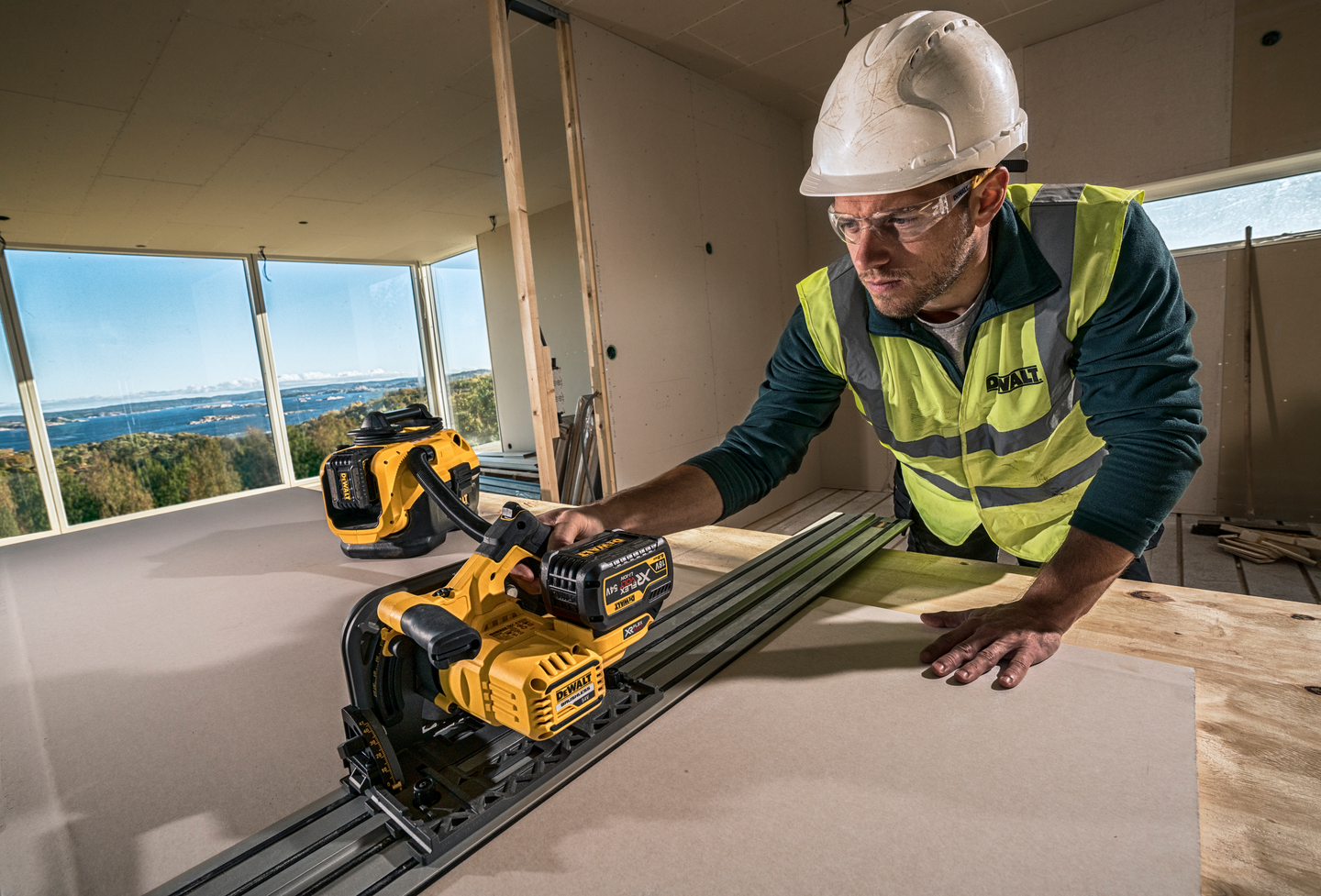 Akku-upotussaha DeWalt DCS520NT XR Flexvolt 54V runko