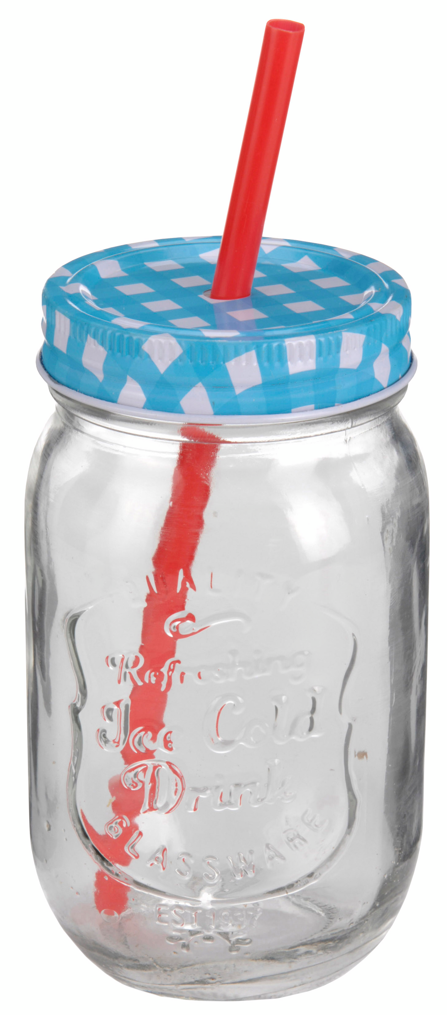 Juomalasisetti 4kpl lasit pillillä